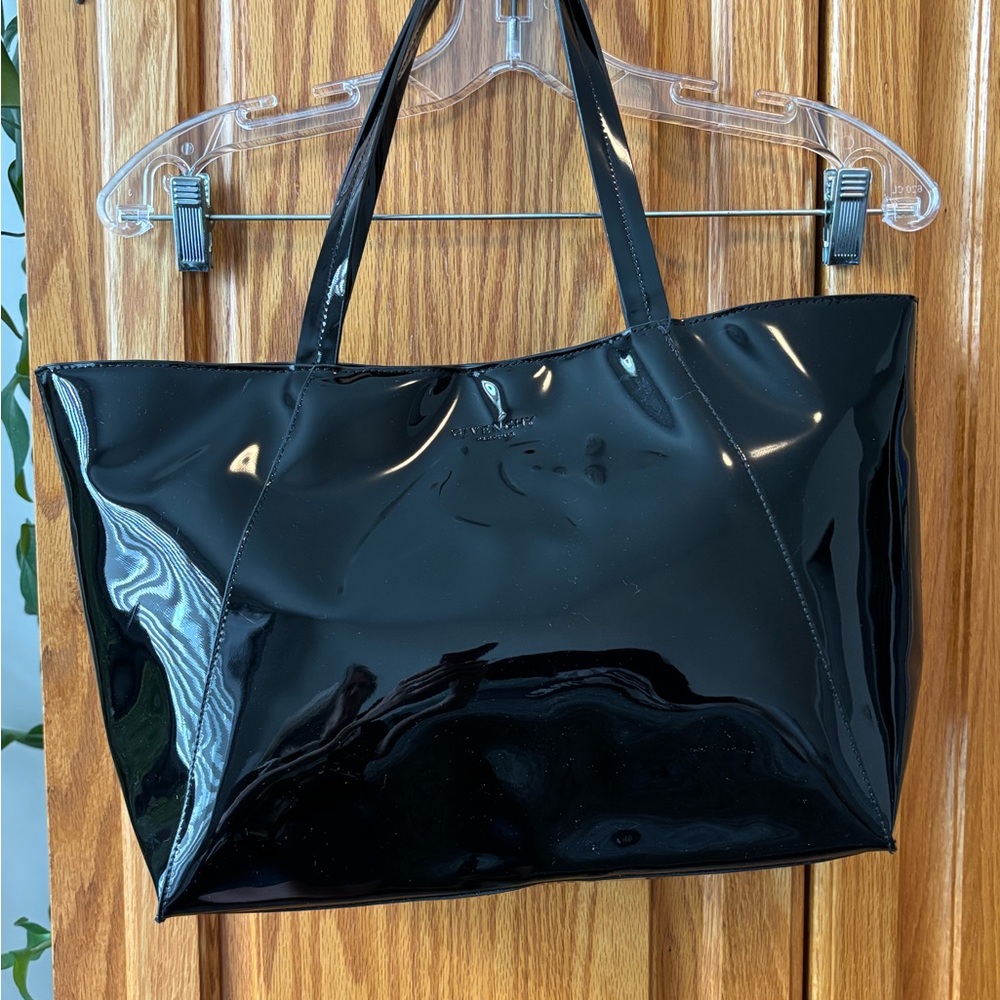 #1 Givenchy Glossy Black Structured Tote Bag